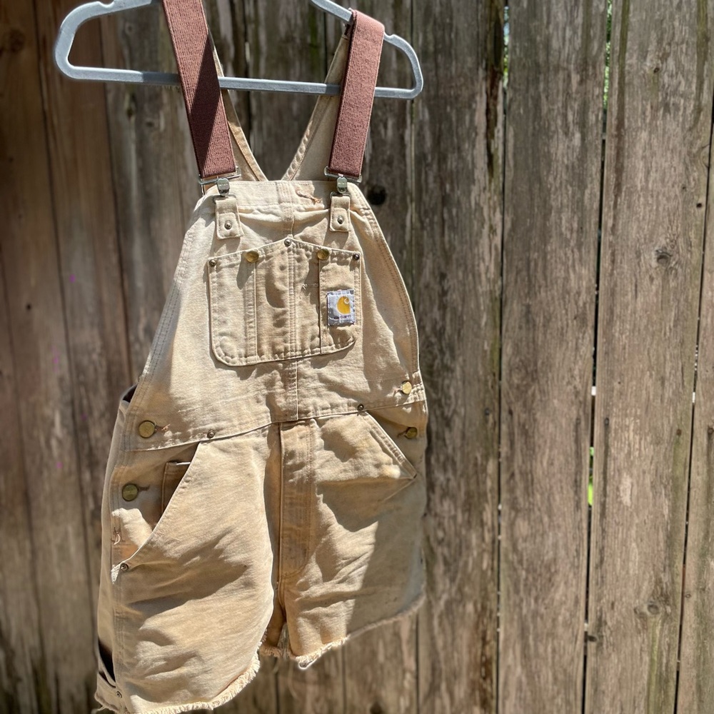 Carharrt Cropped Overalls